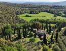 ferie villa i toscana italien pool tennis1 ginestreto panorama