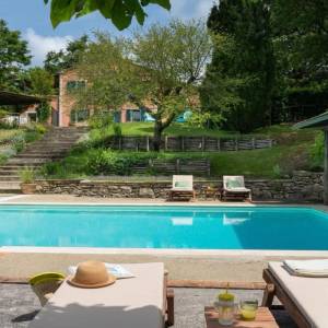ferie stor villa i toscana italien pool villa bosco00004