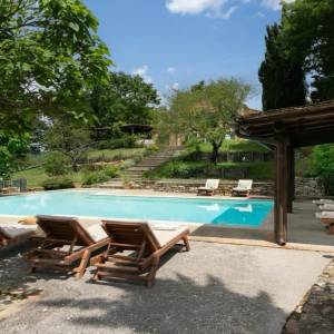 ferie stor villa i toscana italien pool villa bosco00005